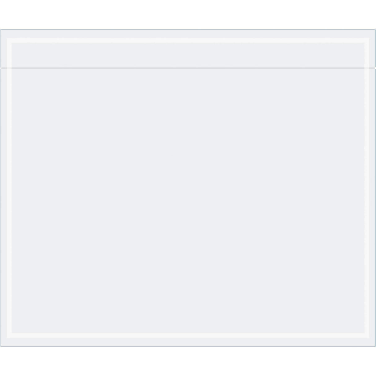 6 1/2 x 5 1/2" "Clear Face" Document Envelopes