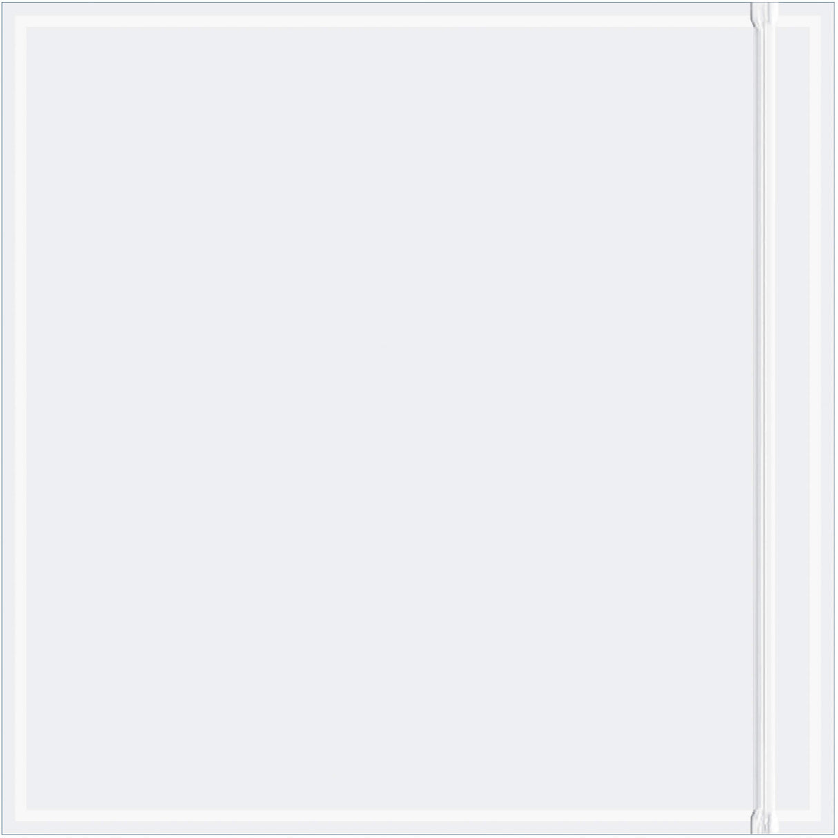 6 x 6" Resealable "Clear Face" Document Envelopes