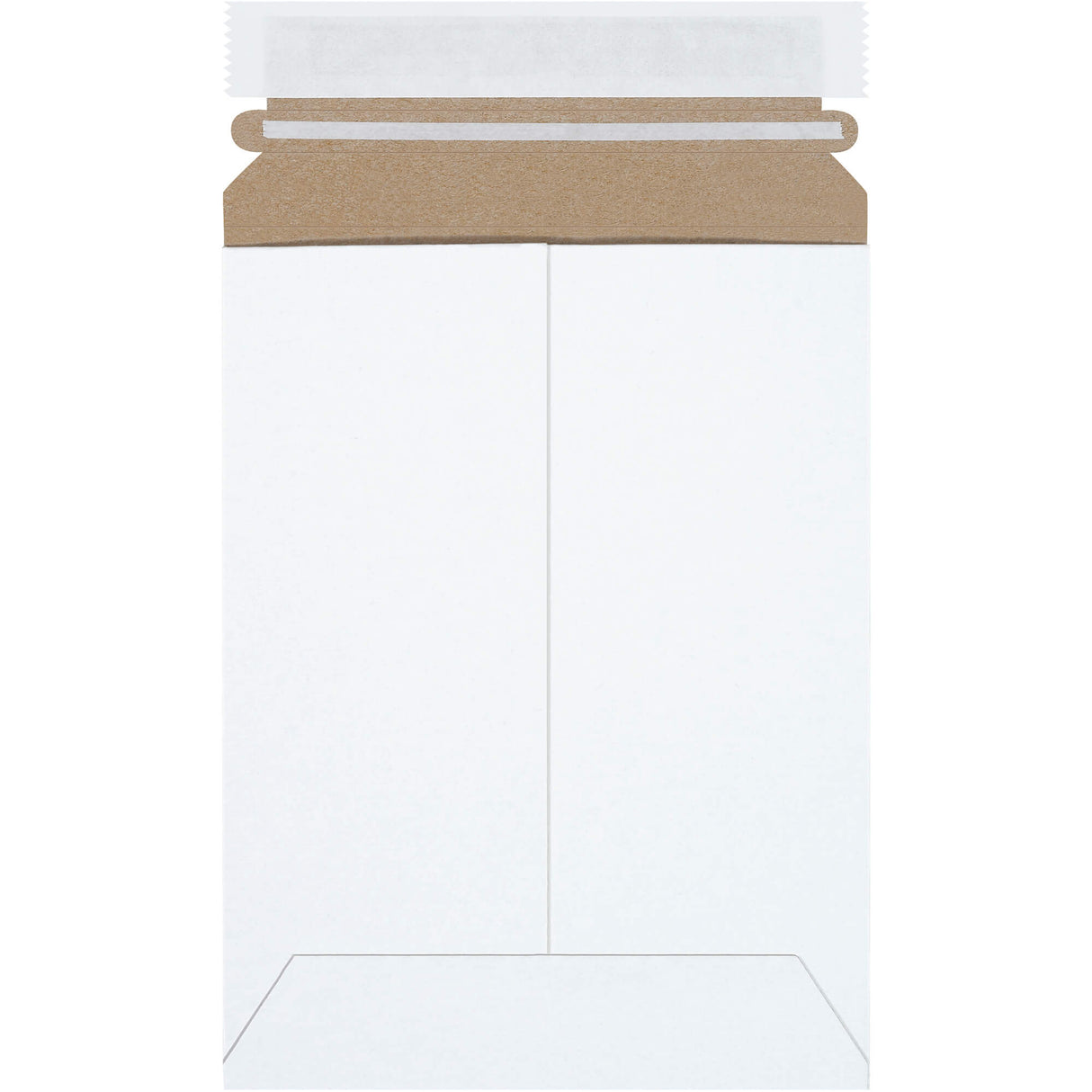 6 x 8" White Self-Seal Stayflats Plus® Mailers