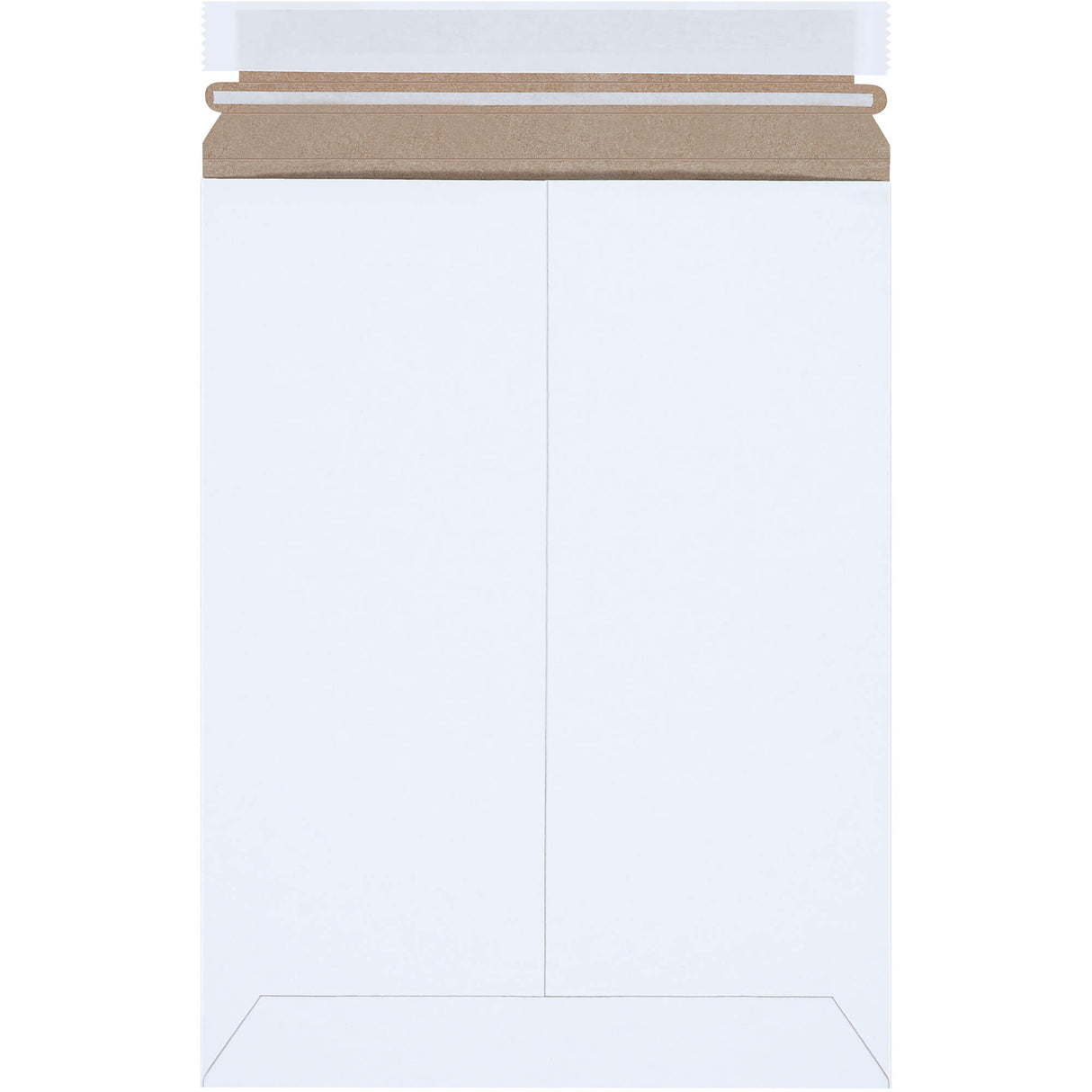 9 x 11 1/2" White Self-Seal Stayflats Plus® Mailers