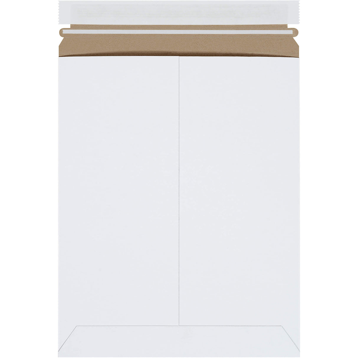 9 3/4 x 12 1/4" White (25 Pack) Self-Seal Stayflats Plus® Mailers