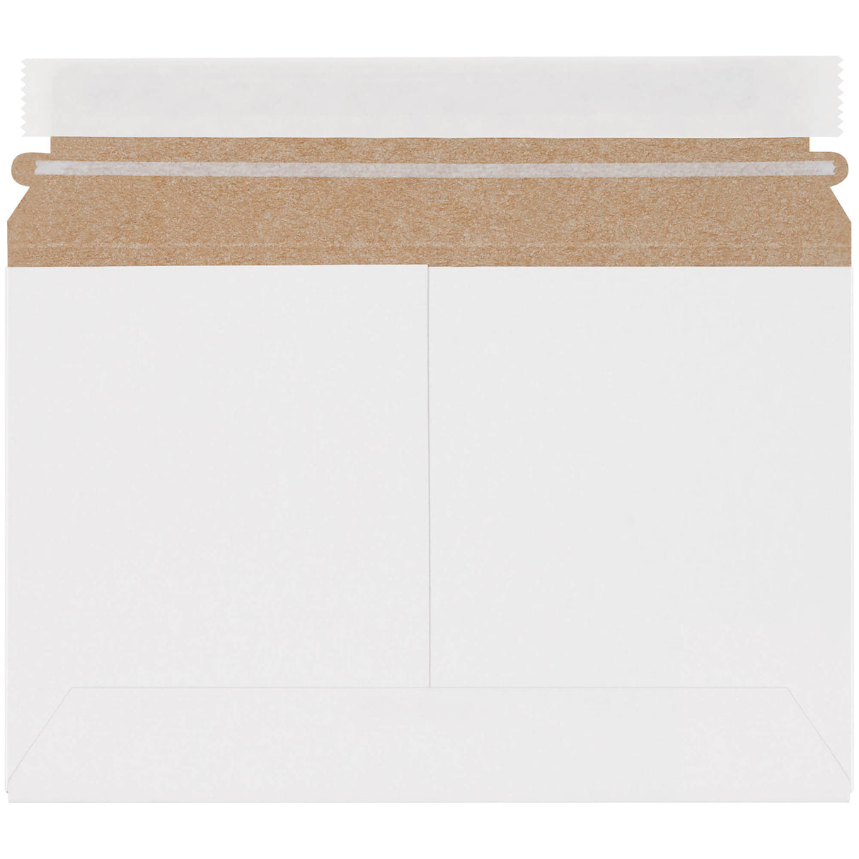 9 1/2 x 6" White Stayflats Lite® Mailers