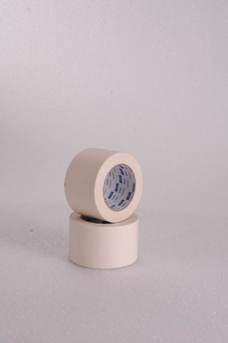Industrial Masking Tape, Ivory, 3"X60 Yds