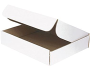7 X 5 X 2 White Corrugated Mailer