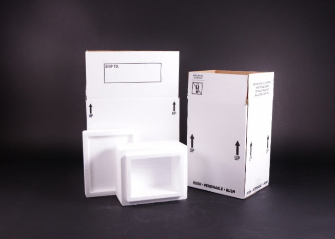 Styrofoam Cooler Box | Size:OD 11 X 9.5 X 10