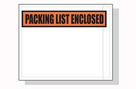 Packing List Enclosed