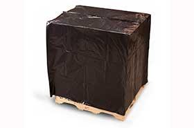 Pallet Cover Black Sheet,1 Mil, 300/Roll | Size:60X60