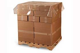 Pallet Cover Clear Sheet, 3 Mil, 40/Roll | Size: 54 X 44 X 72