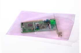 Flat Anti-Static Poly Bag, 4Mil,1000/Case | Size:8 X 12