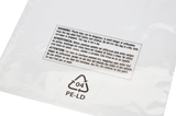 11x14 Lip and Tape w/Suffocation Warning 1000/Case