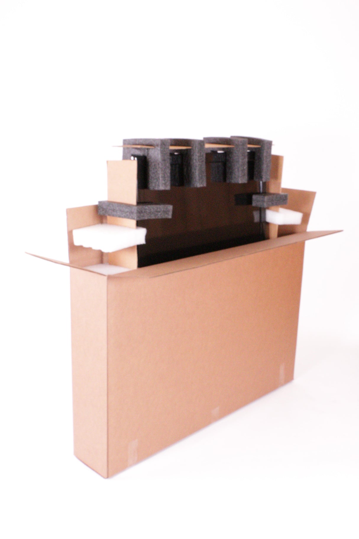 TV Box With Foam 48 X 8 X 30 (Fits most  32"- 46")