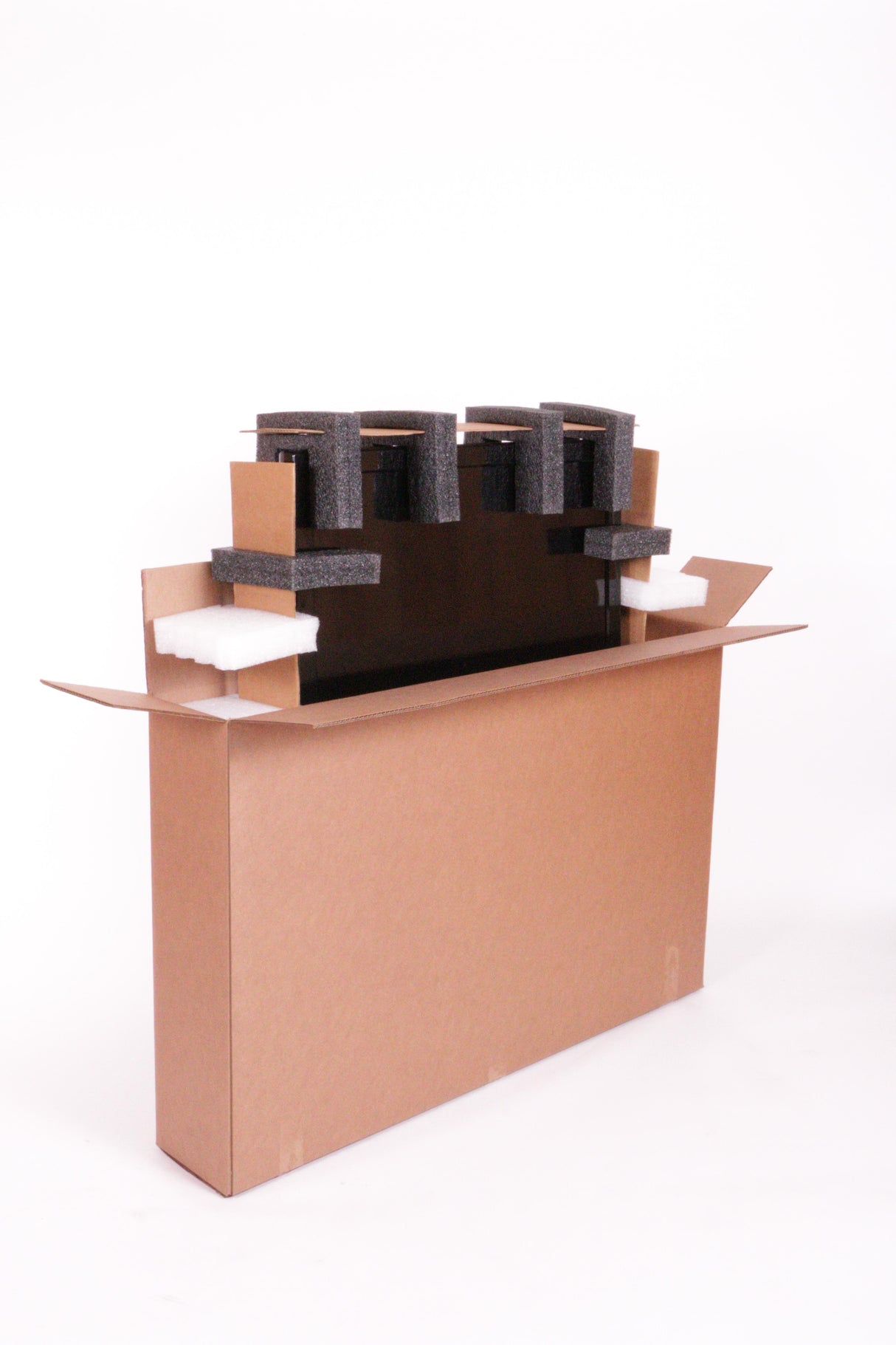 TV Box With Foam 64 X 8 X 40 (Fits 46" - 60")