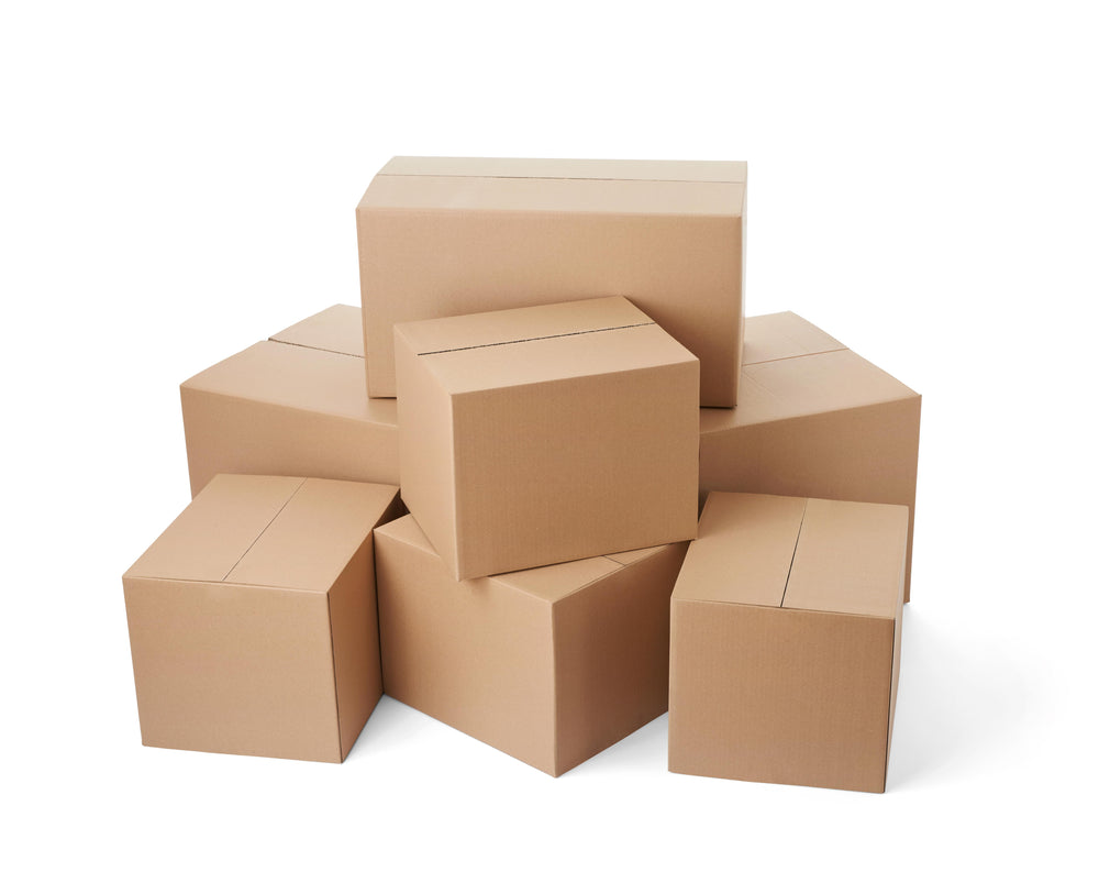 12X8X7 Brown Kraft Corrugated Packaging & Shipping Box