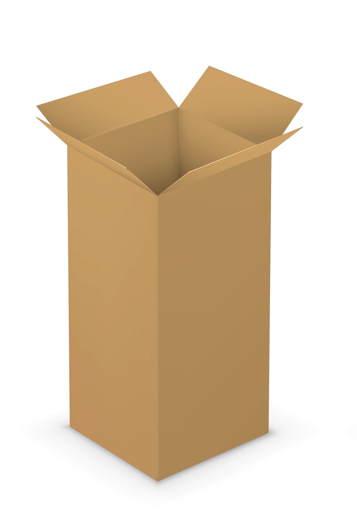 12x12x36 Brown Kraft Corrugated Packaging & Shipping Box