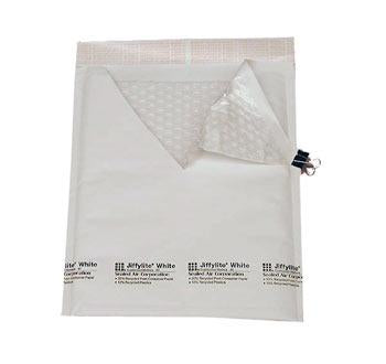 Case of #1 White 7.25 X 12 Bubble Mailers 100/case